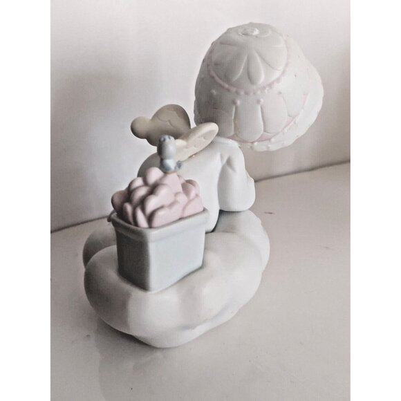 Samuel Butcher Precious Moments Enesco 1987 Figurine "Sending you my Love " - Picture 4 of 9